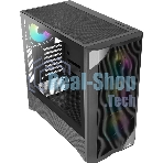 Корпус SAMA V42, Midi-Tower, чёрный, 4 x 120 мм
