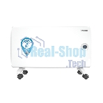 Конвектор электрический Thermex Frame 1500E белый, 1500 Вт, 20 м2, термостат, дисплей, WiFi