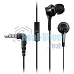 Проводные наушники Panasonic RP-TCM115GCK черный, внутриканальные, Jack 3.5 мм
