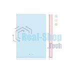 Блокнот Deli 22283LT-BLUE 210х143 мм, искусственная кожа, 96 л, голубой