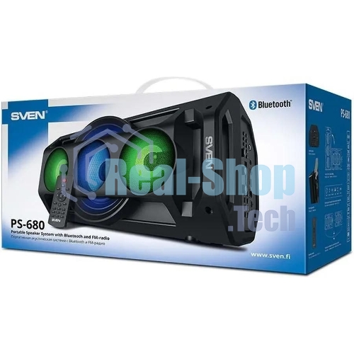 Колонка портативная SVEN АС PS-680 черный 65W 1.0 BT