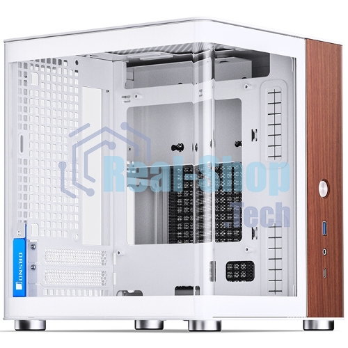 Компьютерный корпус без блока питания Case JONSBO TK-0 белый, Desktop SFF, TG, no fan, 1xUSB-A 3.2 + 1xUSB-C 3.2, SFX PSU Support, mITX белый