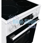 Плита электрическая Gorenje GEC5C42WG белый, конфорок 4 электрических, духовка 70 л, 50 см x 85 см x 59.4 см (без крышки)