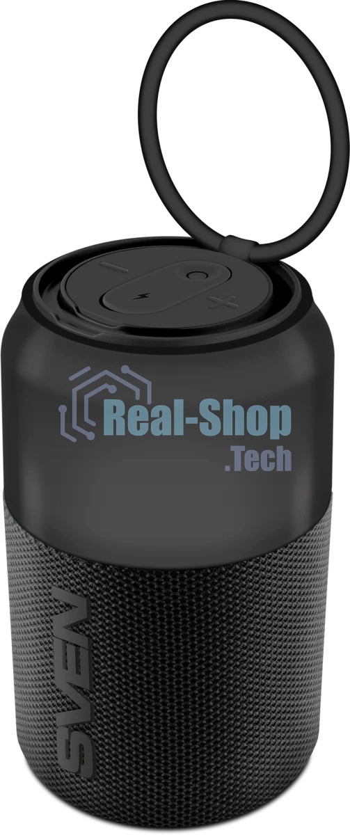 Колонка портативная SVEN PS-130 black (10 Вт, USB, Bluetooth, питание от USB/аккумулятора)