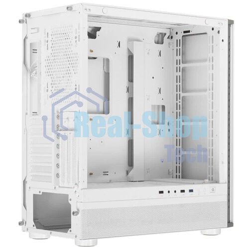 Компьютерный корпус PCCooler IE200 WH, Tempered Glass Full Tower, белый, TG, SPCC, 1x120мм ARGb E-ATX, ATX, mATX, mITX 180/380/220мм 4x2.5