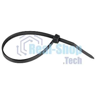 Хомут нейлоновый EKF plc-cb-4.8x200 черный (4,8х200) (100 шт.) EKF Basic