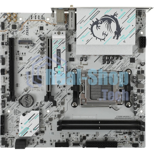 Материнская плата MSI B840M GAMING WIFI6E, AM5, AMD B840, 2xDDR5, 4xSATA, 2xM.2, 1xPCIe 4.0 x16, 1xPCIe 3.0 x4, 1xDP, 1xHDMI, 1x2.5Gb LAN, Wi-Fi 6E, Bluetooth 5.3, 4xUSB-A 5Gbps, 2xUSB-A 2.0, 2x3.5 мм, 7.1, mATX