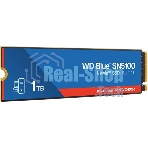 Накопитель SSD WD 1TB M.2 2280 NVMe PCIE 4.0 x4 7100/6700 BLUE SN5100