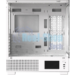 Компьютерный корпус AeroCool/Formula V Line Crystal E1 White, ATX, TYPE-C*1, USB3.0*2, Switch Display Panel