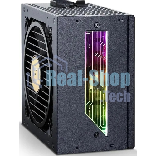 Блок питания Zalman ZM1000-TMX2 VIEW, 1000W, ATX12V v3.0, APFC, 12cm Fan, 80 PLUS Gold Gen5, Full Modular, side ARGb lights, Retail