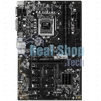 Материнская плата AFOX AFB250-BTC12EX, LGA 1151, Intel B250, 2xDDR4, 4xSATA, 1xPCIe 3.0 x16, 11xPCIe x1, 1xDVI-D, 1xVGA, 1x 100Mb LAN, 2xUSB-A 2.0, 2xUSB-A 3.2 Gen 1, ATX