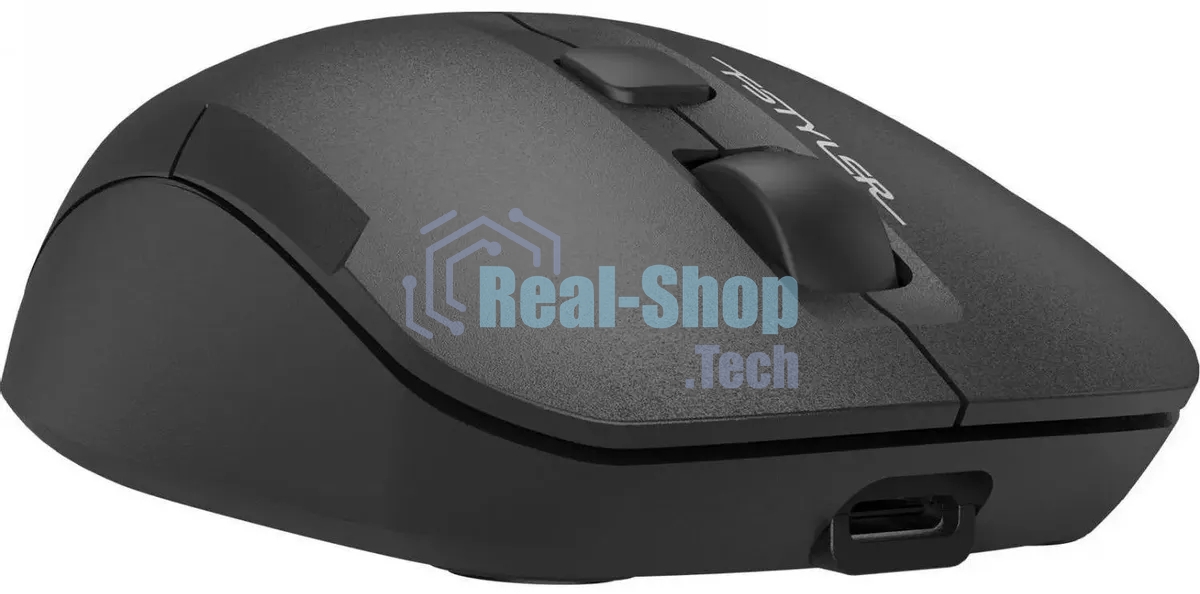 Мышь беспроводная A4Tech Fstyler FG16CS Air2 черный, 2000 dpi, радиоканал, USB, кнопки - 4
