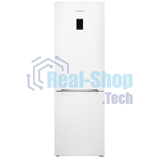 Холодильник Samsung RB33A32N0WW белый двухкамерный 230/98л морозилка снизу, No Frost