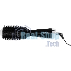 Фен-щётка Starwind SHB 7760 черный/серебристый, 1200 Вт, ионизация