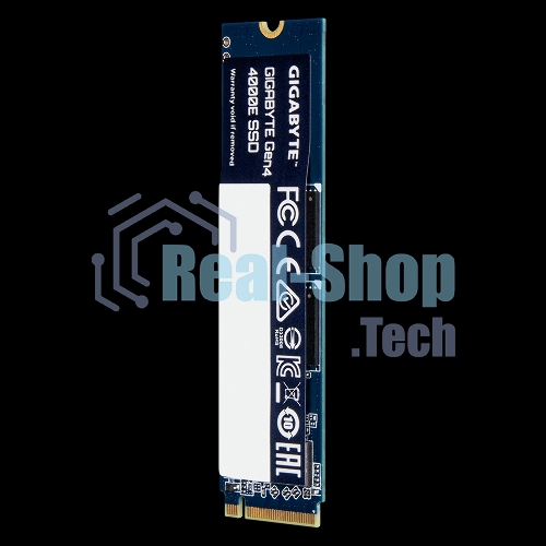 Накопитель SSD GIGABYTE Gen4 4000E, 250Gb, M.2 2280, PCIe 4.0 x4, NVMe, R/W 3500/1800