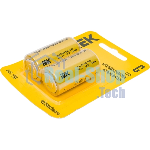 Батарейка щелочая Alkaline Optima LR14/C (2шт/блистер)