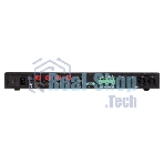 Усилитель Intrend ITAMP-4x500-TD четырехканальный, 4x500W/4Ом, 4x300W/8Ом, мостовой режим: 2x1000W/8Ом, 2x1000W/100V, 2x600W/70V, поддержка Dante, встроенный DSP