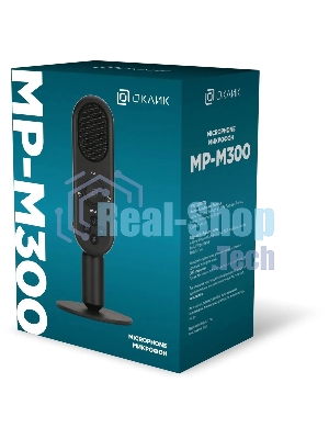 Микрофон проводной Оклик MP-M300 1.5м черный