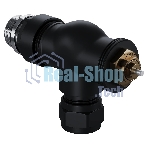 Набор термостатический осевой Royal Thermo Design Pro 15мм М30х1,5 черный
