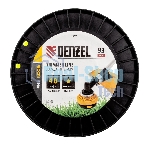 Леска для триммера Denzel звезда, 4,0мм х 93м, на DIN катушке FLEX CORD