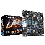 Материнская плата Gigabyte H610M H DDR4 Soc-1700 Intel H610 2xDDR4 mATX AC`97 8ch(7.1) GbLAN+VGA+HDMI