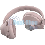 Беспроводные/проводные наушники Harper HB-412 светло-розовый, накладные, Bluetooth + проводной, до 5 ч