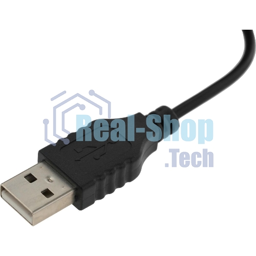 Мышь проводная Logitech B100 черный, 1000 dpi, USB, кнопки - 3