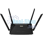 Роутер ASUS RT-AX53U 802.11b/g/n/ac/ax, до 574 + 1201 Mbps, 2,4 + 5 гГц, 4 антенны, USB
