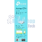 Роутер беспроводной TP-Link Archer C24 AC750 10/100BASE-TX белый