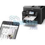 МФУ струйное Epson L6550 (C11CJ30404), A4, цветной, печ. до 25/12 стр/мин.(ч/б/цв.), скан. до 27.5 стр/мин., 4800x2400 dpi (печ.), 2400x1200 dpi (скан.), Ethernet, USB, Wi-Fi