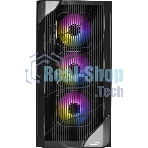 Корпус SAMA V42, Midi-Tower, чёрный, 4 x 120 мм