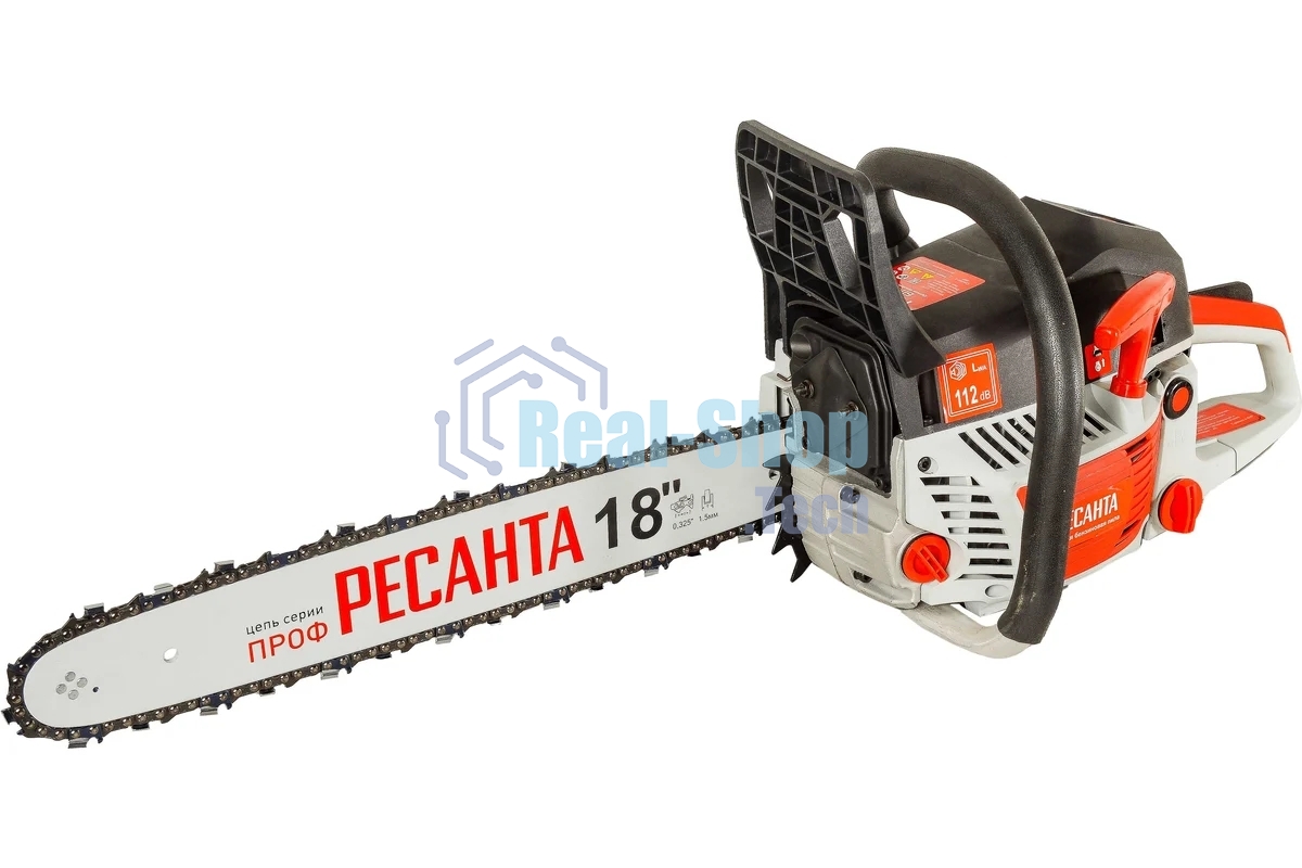 Бензопила Ресанта БП-4518 2300Вт 2.3 л.с. дл.шины:18