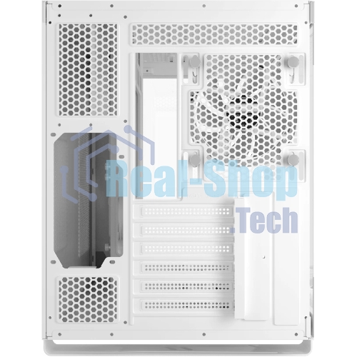 Компьютерный корпус без блока питания Case PCCooler C3T500 ARGB WH, Midi-Tower, TG, 6x120мм ARGB, 1xUSB-C 3.1 + 2xUSB-A 3.0, ATX, mATX, mITX белый