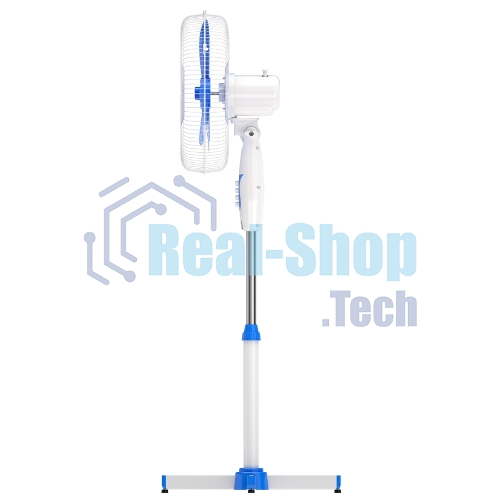 Вентилятор напольный Maxvi FS1645 white-blue
