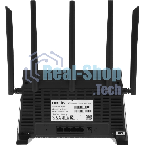 Роутер беспроводной Netis NX30 AX3000 10/100/1000BASE-TX
