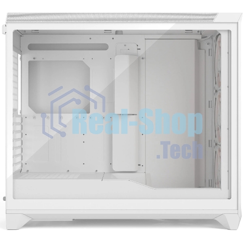 Корпус Fractal Design Meshify 3 XL White RGB TG Clear Tint, Midi-Tower, белый, 3 x 140 мм