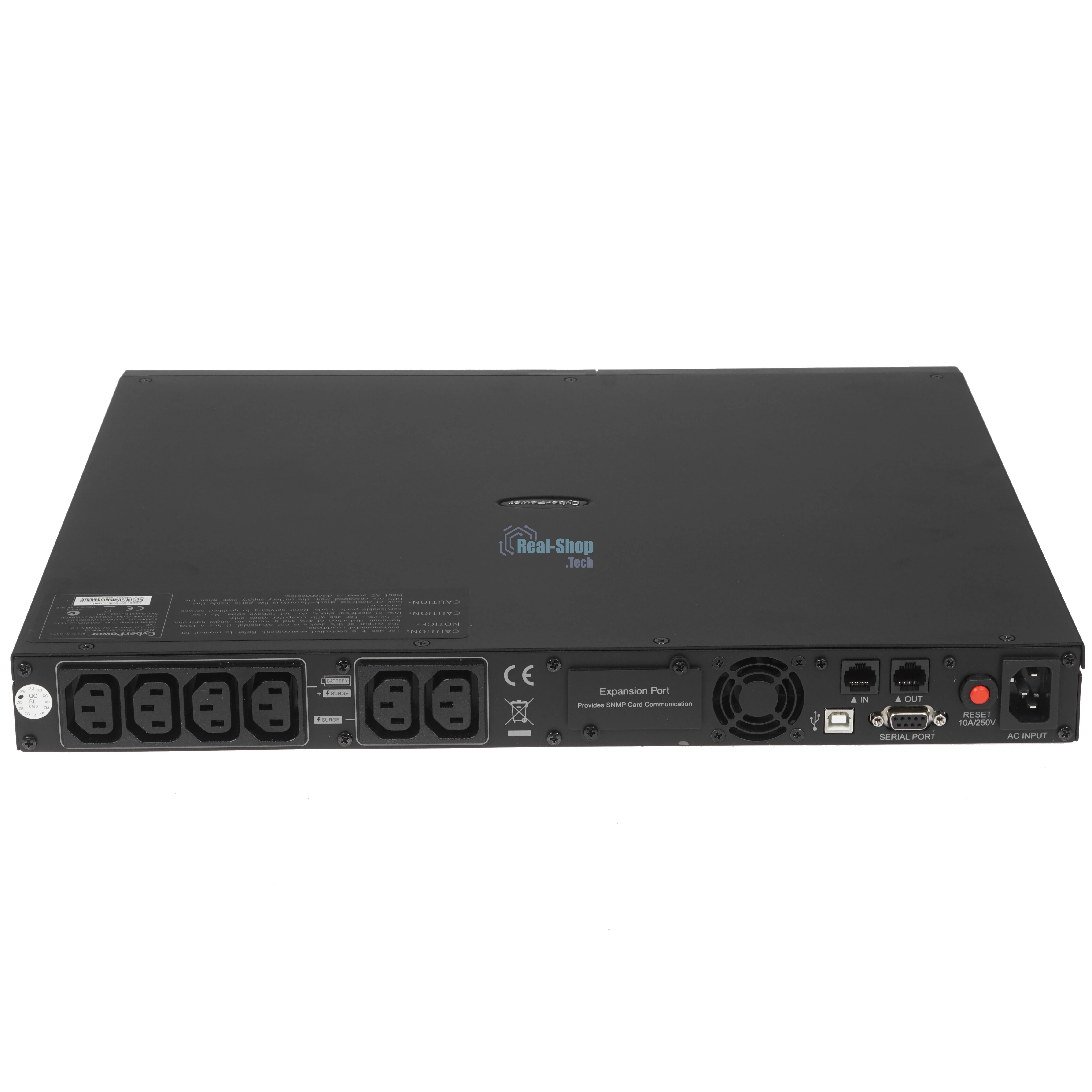 Источник бесперебойного питания CyberPower OR1000ELCDRM1U/1000 ВА/600 Вт/6 x IEC 320 C13 (компьютерная)