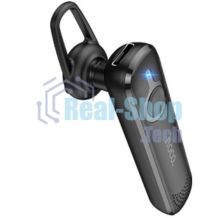 Моно-гарнитура Hoco E63 черный, внутриканальный (моно), Bluetooth, заушное крепление, до 10 ч