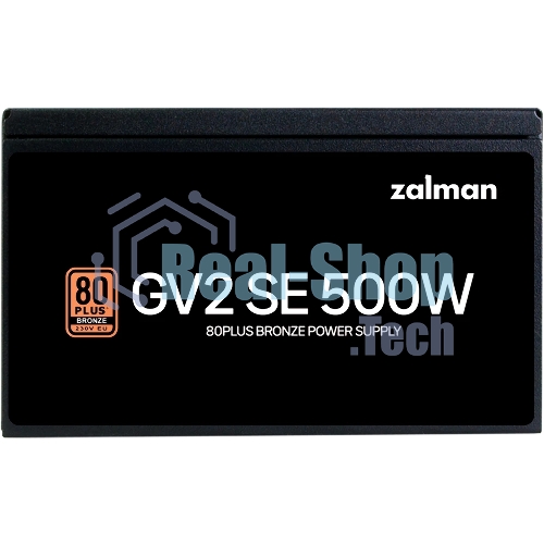 Блок питания Zalman ZM500-GV2SE, 500Вт, 80 PLUS Bronze, 120мм, черный