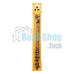 Бур по бетону Denzel двойная спираль, Cobalt W-tip, 16x260 мм, SDS PLUS