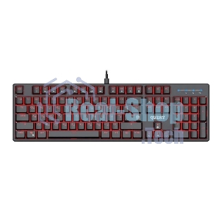 Клавиатура проводная Defender Quest GK-596 RU (45596), USB, черный