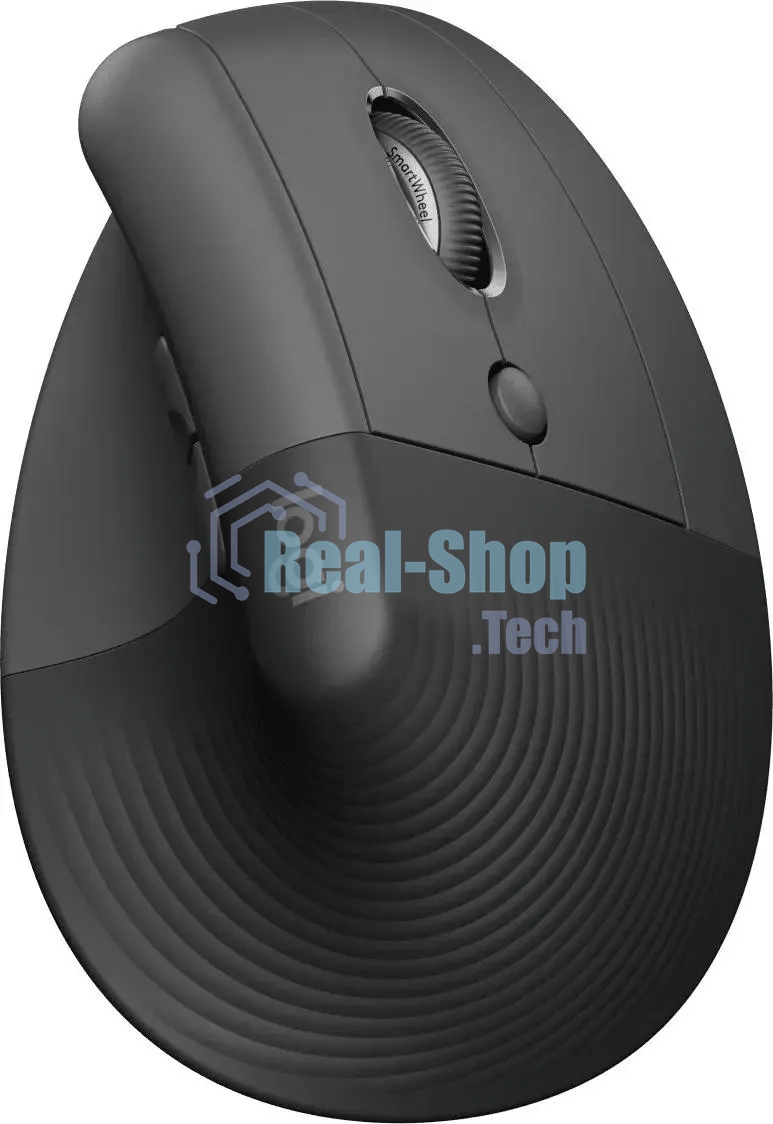 Мышь беспроводная Logitech Lift графитовый, 4000 dpi, радиоканал, Bluetooth, USB, кнопки - 6