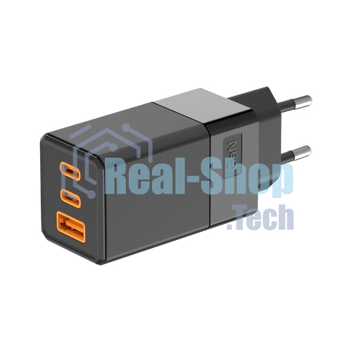 Сетевое зарядное устройство Rexant USB-A и 2 USB-C, 65Вт