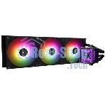Водяное охлаждение для процессора Thermalright Frozen Warframe Pro 360 черный ARGb (360мм, черный, ARGb/Fans: 3x120мм, 70.84CFM, 29.8dBA, 2000RPM/Pump height 60мм, 23dBA, 3000RPM, Rad thickness 27mm/S: 1200, 1700, 1851, 2011, 2066, 115X, AM4, AM5)