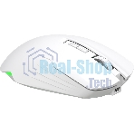 Мышь беспроводная/проводная Defender Whisper GM-209 белый, 7200 dpi, радиоканал, Bluetooth, USB, кнопки - 8