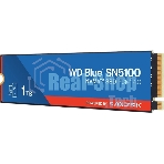 Накопитель SSD WD 1TB M.2 2280 NVMe PCIE 4.0 x4 7100/6700 BLUE SN5100