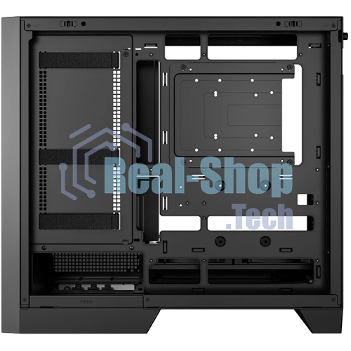 Корпус DeepCool CL600, Midi-Tower, чёрный, 2 x 120 мм