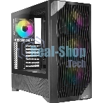 Корпус SAMA V42, Midi-Tower, чёрный, 4 x 120 мм