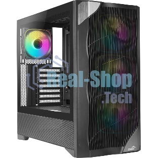 Корпус SAMA V42, Midi-Tower, чёрный, 4 x 120 мм