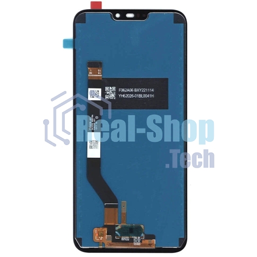 Дисплей для Honor 8C, Asus Zenfone Max (M2) ZB633KL в сборе с тачскрином, черный